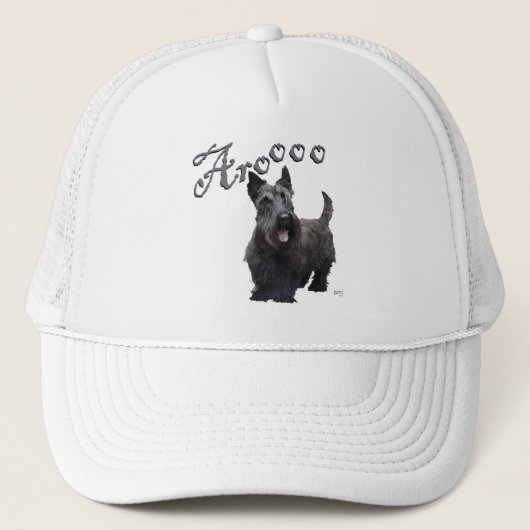 Casquette Terrier Écossais Aroooo! (Devant)