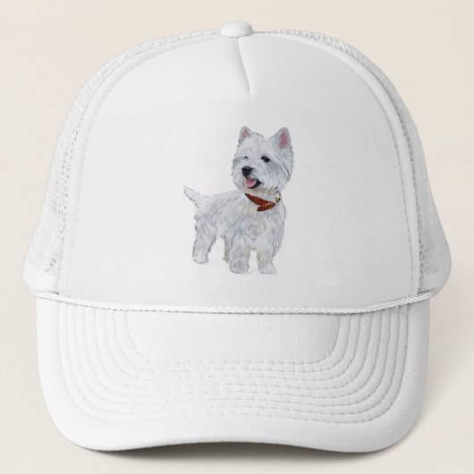 Casquette Terrier West Highland White (Devant)