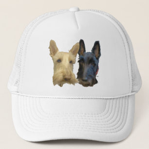 Casquette Térriers écossais roux et noirs