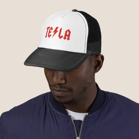 Casquette Tesla (En situation)