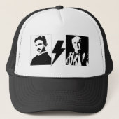 Casquette Tesla et Edison - le AC/DC original. (Devant)