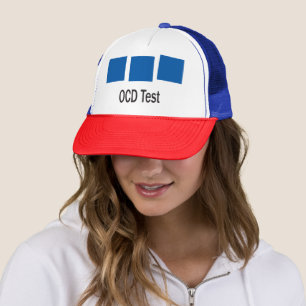 Casquette Test OCD. Es-tu OCD ? Pourquoi regardes-tu mon cas