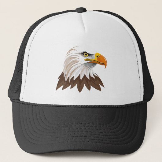 Casquette Tête d'aigle américain (Devant)