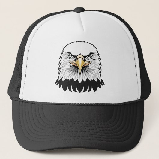 Casquette Tête d'aigle américain (Devant)