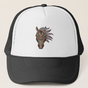 Casquette Tête de cheval métallisée par pfergekopf adorable