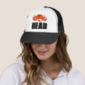 Casquette Tête de crabe (En situation)