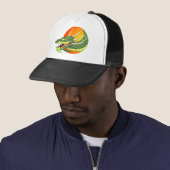 casquette tête de dragon (En situation)