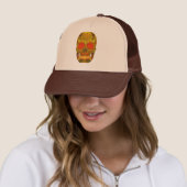 Casquette Tête de feuille d'aspect 12 (En situation)