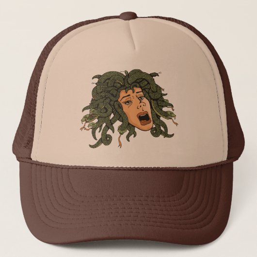 Casquette Tête de Medusa (Devant)