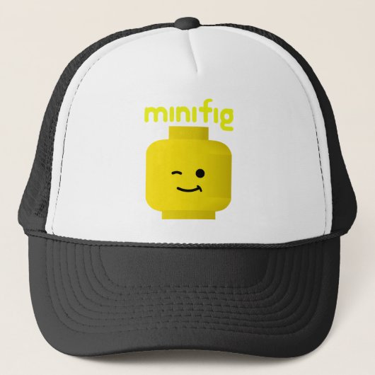 CASQUETTE TÊTE DE MINIFIG (Devant)