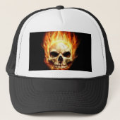 Casquette tete de mort (Devant)