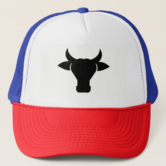 Casquette Tête de vache Silhouette (Devant)