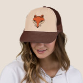 Casquette Tête Fox (En situation)