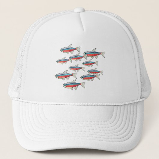 Casquette Tetra néon (Devant)