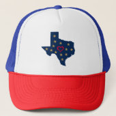 Casquette Texas Love and Shining Stars in the Lone Star Stat (Devant)