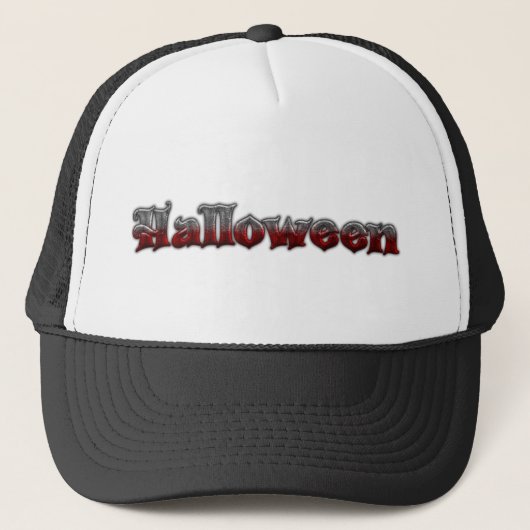 Casquette Texte cool - Halloween (Devant)