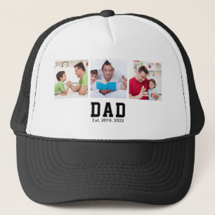 Casquette Texte de cadeau établi pour papa vintage 3 Photo