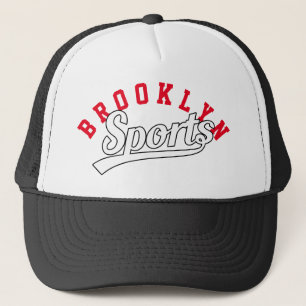 Casquette Texte Design : SPORTS white + your own text & idea
