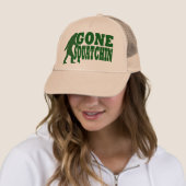 Casquette Texte du slogan vert parti (En situation)