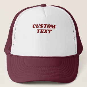 Casquette Texte personnalisé Équipe de vacances de famille d