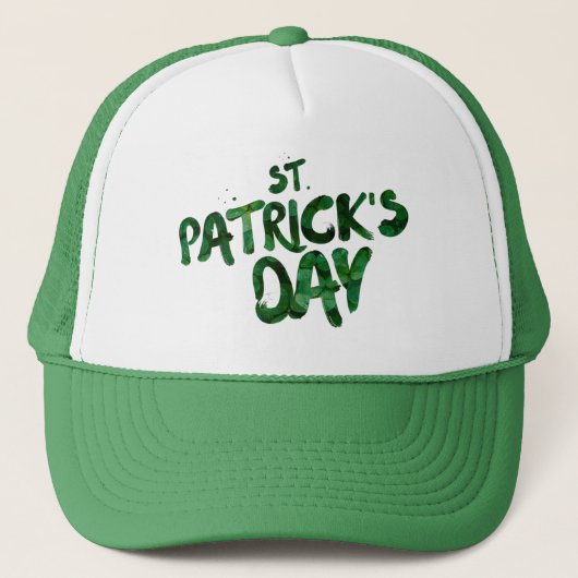 Casquette Texte st-patrick (Devant)
