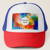 Casquette Texture colorée (Devant)