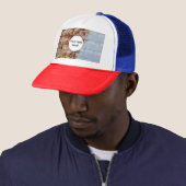 Casquette Texture de peinture d'épluchage (En situation)