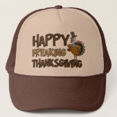Casquette Thanksgiving Freaking heureux (Devant)