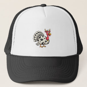 Casquette Thanksgiving Turkey Moo Cow Head Fundy Fall Family