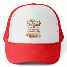The 240% Christmas Math Trucker Hat