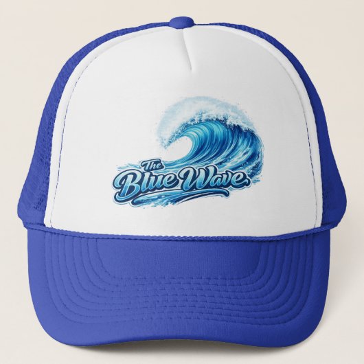 Casquette The blue wave is coming! Vote Democrat, 2026 (Devant)