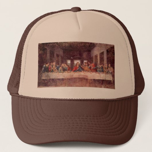 Casquette The Last Supper by Leonardo da Vinci, Renaissance (Devant)