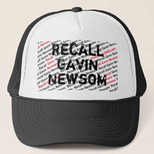 Casquette The Recall Newsom Trucker (Devant)