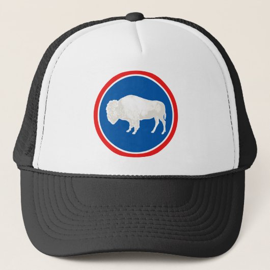 Casquette Thème 00 de drapeau du Wyoming (Devant)