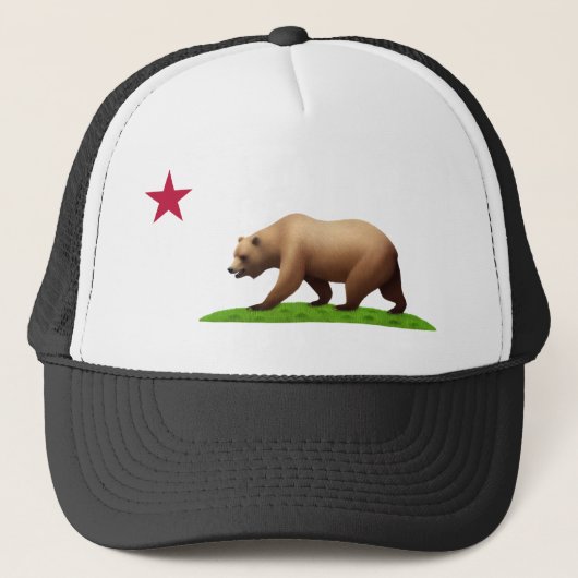 Casquette Thème 02 de drapeau de la Californie (Devant)