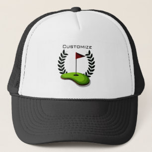 Casquette Thème de golf personnalisé