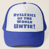 Casquette Thème Dyslexie (Devant)