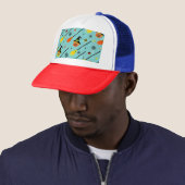 Casquette Thème Halloween Witchen sans couture (En situation)