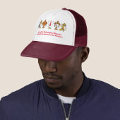 Casquette Thenkalai Thirumann Shri Sampradayam (En situation)