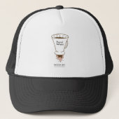 Casquette Thérapeute Physique Actionné Avec Café (Devant)