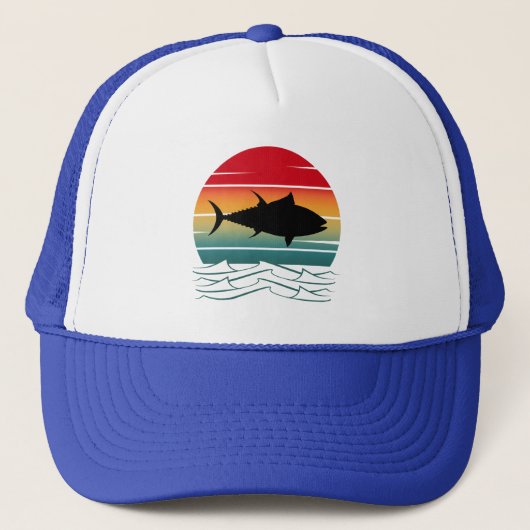 Casquette Thon en conserve vintage (Devant)