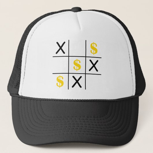 Casquette Tic Tac Toe Dollar (Devant)