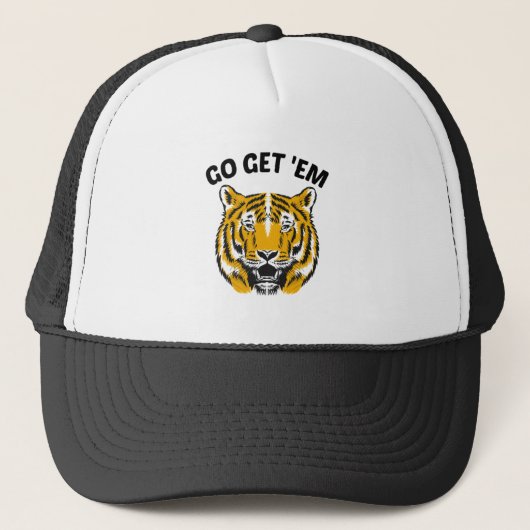 CASQUETTE TIGER ALLEZ LES OBTENIR (Devant)
