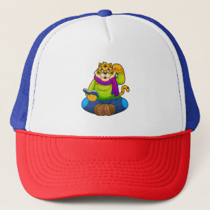 Casquette Tiger Nerd avec Livre
