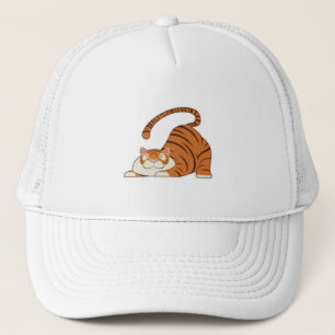 Casquette Tigre au Yoga Exercices d'étirement