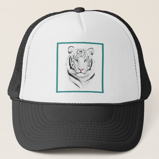 Casquette Tigre blanc sibérien (Devant)