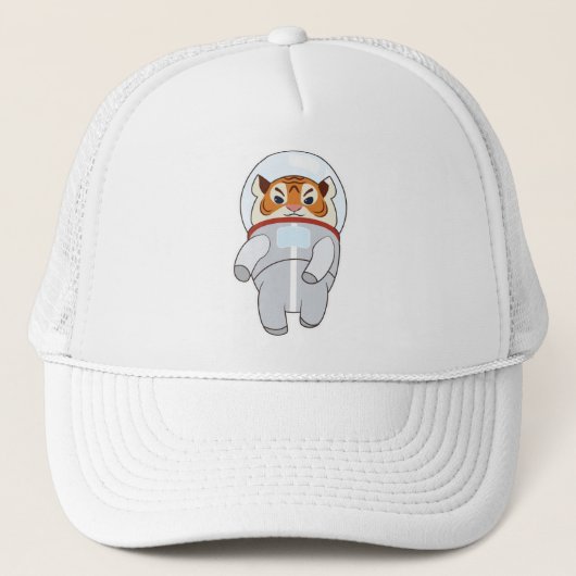 Casquette Tigre comme costume Spaceman (Devant)