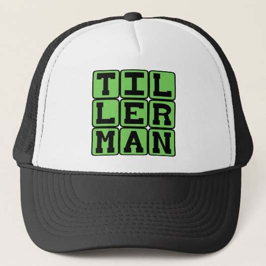 Casquette Tillerman, barreur (Devant)
