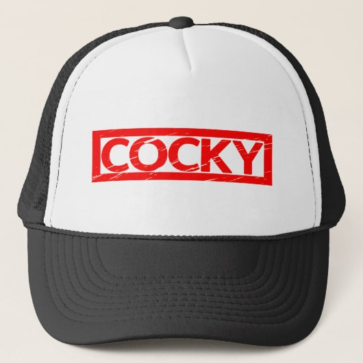 Casquette Timbre Cocky (Devant)
