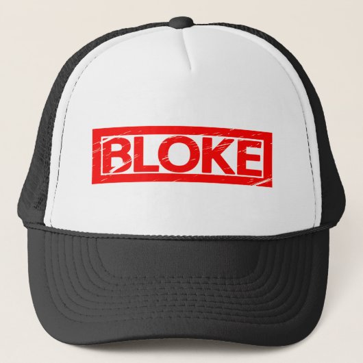 Casquette Timbre de blocs (Devant)